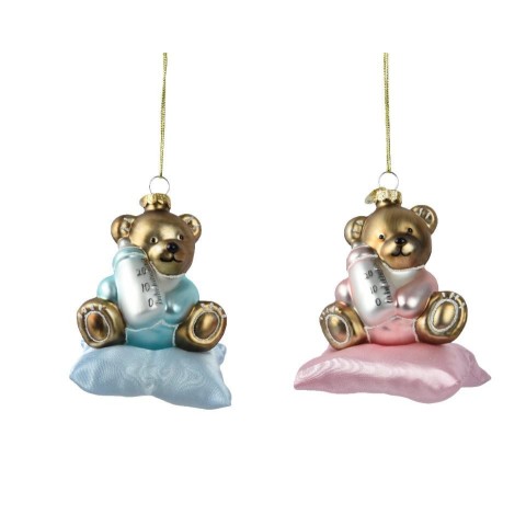 ORSETTO NUVOLA VETRO H.8.5 2 ASSORTITI